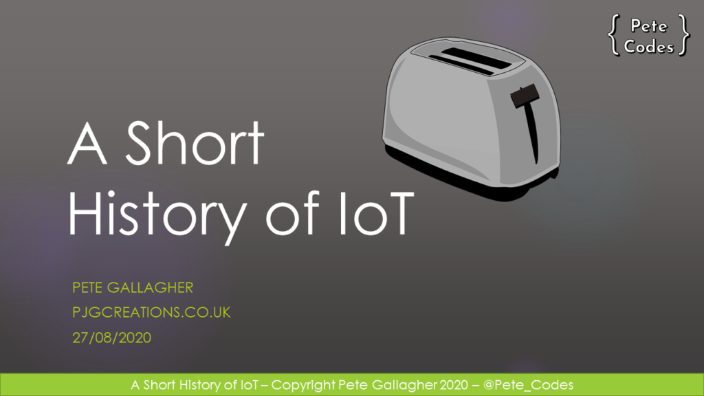 History Iot – August 2020