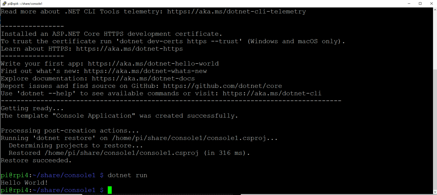 Install and use Microsoft Dot NET 8 with the Raspberry Pi Pete Codes
